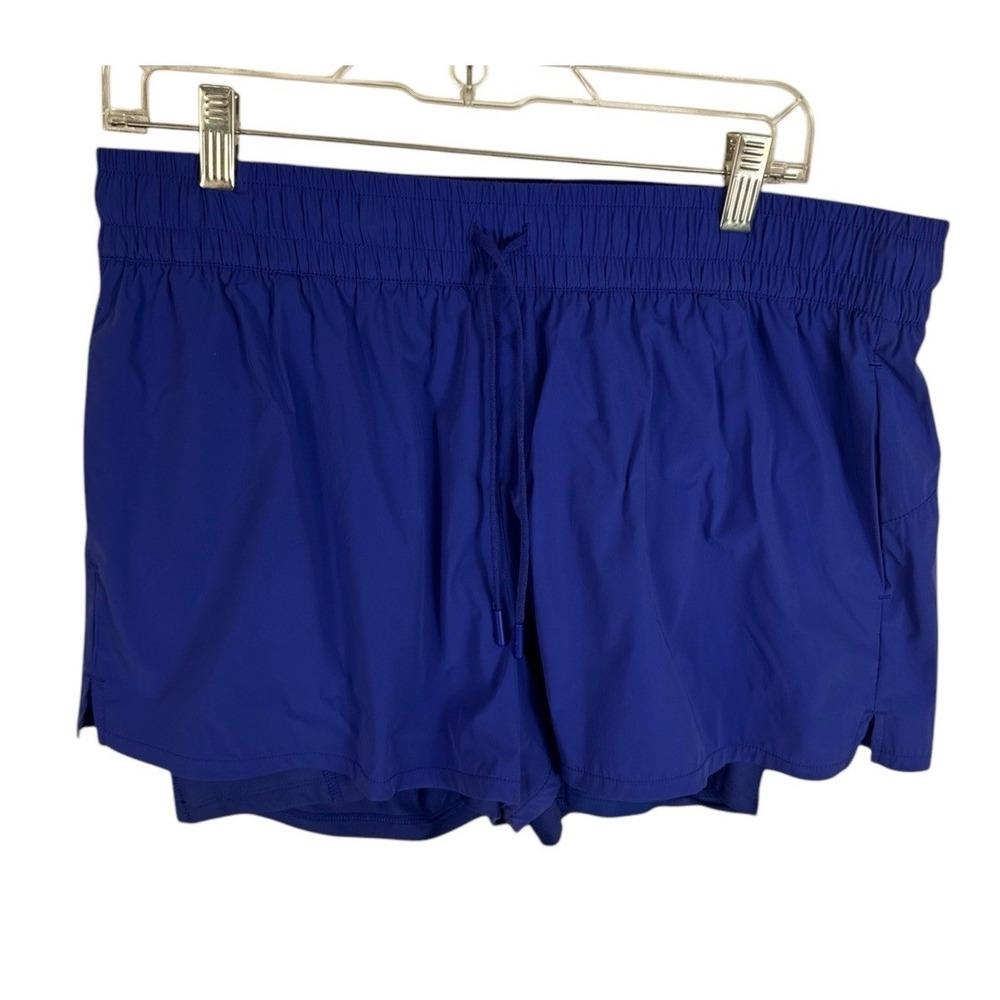 SPYDER‎ Active Women's L Brief Lined Running Activewear Shorts Purple EUC